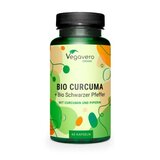 Vegavero Curcumina + Piperina Organic 60 Capsule